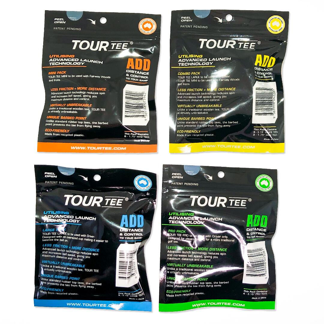 【選べる2袋セット】Tour Tee　ツアーティー 4種類の中からお選び下さい 正規品