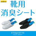 靴用消臭シート1セット2枚入 足 靴 消臭 除菌 50ミリ*180ミリ