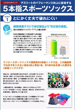 5本指 ハイソックス 靴下 滑り止めつき メンズ 22〜29cm GUNSOKU 日本製 五本指 5足以上注文で刺繍無料