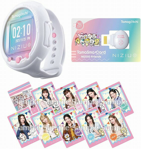 (特典クリアファイル付き)たまごっち Tamagotchi Smart NiziUスペシャルセット (たまごっちスマート)【新品】 (バンダイ BANDAI)