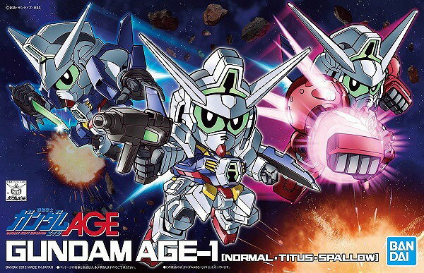 No.369 ガンダムAGE-1 (機動戦士ガンダムAGE)【新品】 ガンプラ SD・BB戦士 プラ