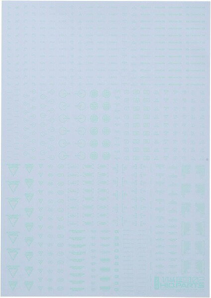 ハイキューパーツ 1/144 RB02 コーションデカール パステルミント 1枚入 RB02-144PMI【新品】 HiQparts..