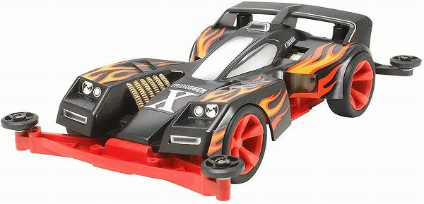 ミニ四駆 トライダガーX プレミアム スーパーIIシャーシ【新品】 フルカウルミニ四駆 本体