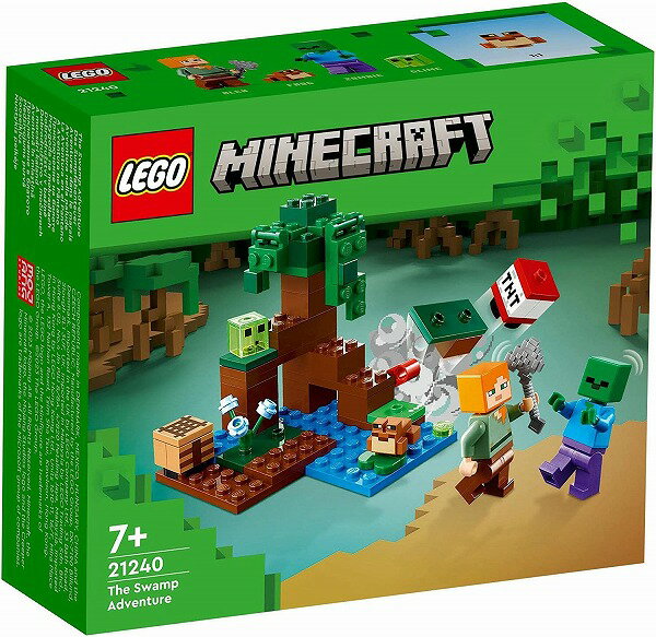 レゴ マインクラフト（売れ筋ランキング） レゴ マインクラフト 沼地の冒険 21240【新品】 LEGO Minecraft 知育玩具