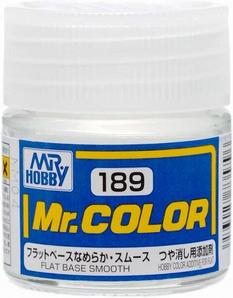 GSIクレオス 「Mr.カラー フラットベース なめらか・スムース つや消し 10ml」 模型用塗料です。 Mr.カラーは発売から40年を超える、模型用塗料のスタンダードです。 世界中のモデラーから高い評価を得ています。