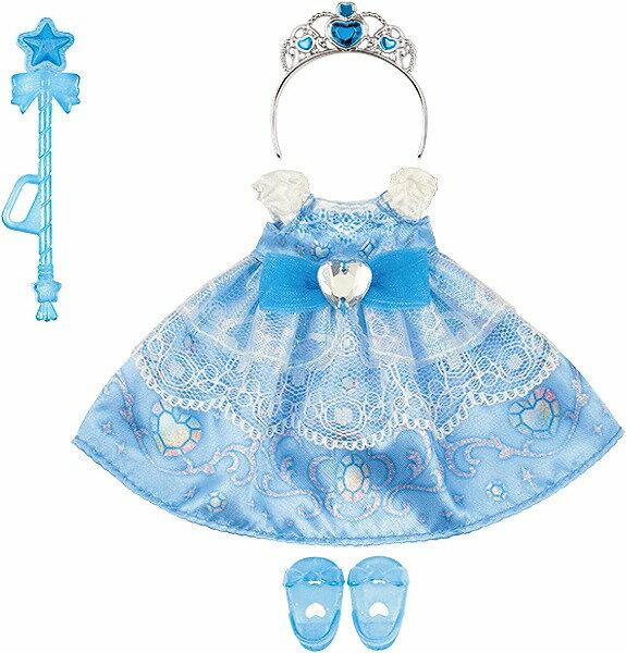 ポケットメルちゃん きせかえセット みずいろプリンセスドレス【新品】 パイロットインキ メルちゃん (着せ替え人形・知育玩具)