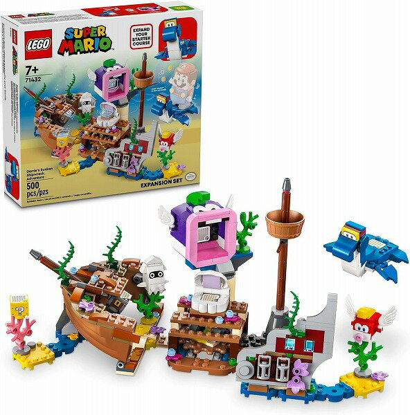 レゴ スーパーマリオ ドッシー と 沈没船探検【新品】 LEGO Super Mario 知育玩具のサムネイル