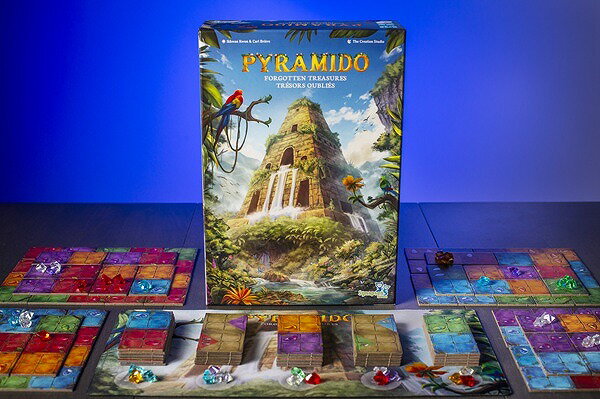 ピラミドミノ2：忘れられた宝物 和訳付き輸入版【新品】ボードゲーム アナログゲーム テーブルゲーム ボドゲ