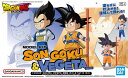 ドラゴンボールDAIMA プラモデル 孫悟空 (ミニ) & ベジータ (ミニ)【新品】 プラモデル BANDAI