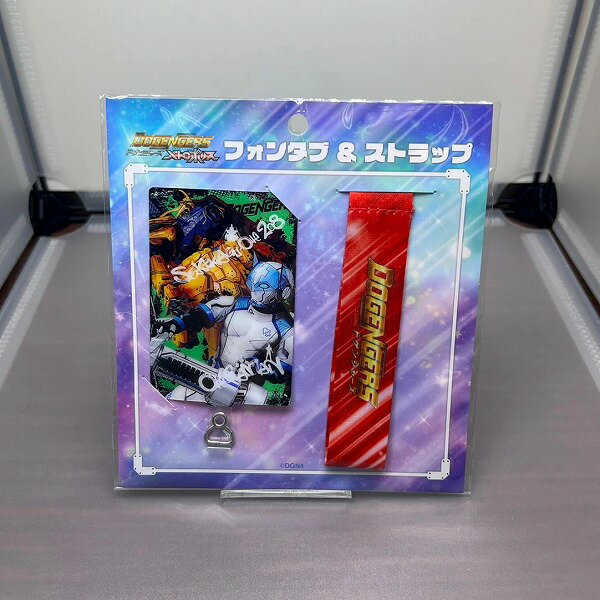 フォンタブ＆ストラップ オーガマン・セキカグオー208式【新品】 ドゲンジャーズ DOGENGERS