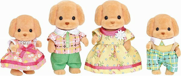 シルバニアファミリー トイプードルファミリー【新品】 【人形 ドール】