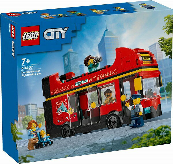 レゴ シティ 赤いダブルデッカー 60407【新品】 LEGO　知育玩具