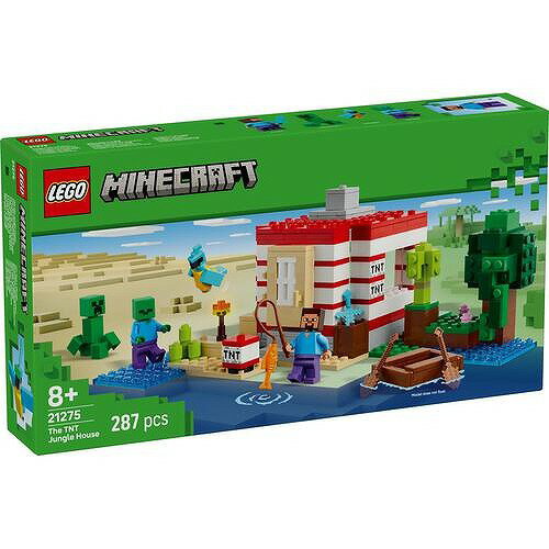 レゴ マインクラフト TNT ジャングルハウス 21275【新品】 LEGO Minecraft 知育玩具