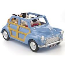 【新品】【シルバニアファミリー】青いファミリーカー UK版-Blue Family Car-【並行輸入品】のサムネイル