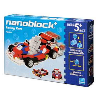 ナノブロックプラス レーシングカート PBS-012【新品】 nano block+