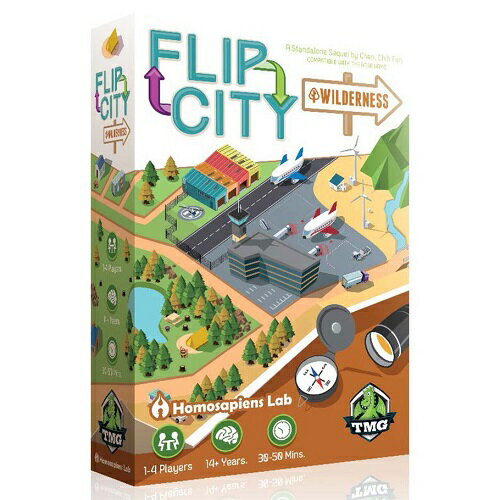 Flip City (フリップ シティ)【並行輸入品】【新品】ボードゲーム アナログゲーム テーブルゲーム ボドゲ