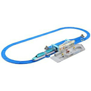 【新品】【プラレール】連結!E5系「はやぶさ」&トミカ駅前ロータリーセット【タカラトミー】【プラレールセット】のサムネイル
