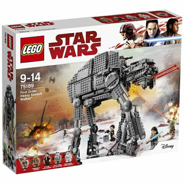 レゴ スター・ウォーズ ファースト・オーダー ヘビー・アサルト・ウォーカー™ 75189【新品】 LEGO スターウォーズ　知育玩具