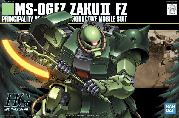 HGUC 1/144 (087)MS-06FZ ザクII改 (機動戦士ガンダム0080 ポケットの中の戦争)(再販)【新品】 ガンプラ プラモデルのサムネイル