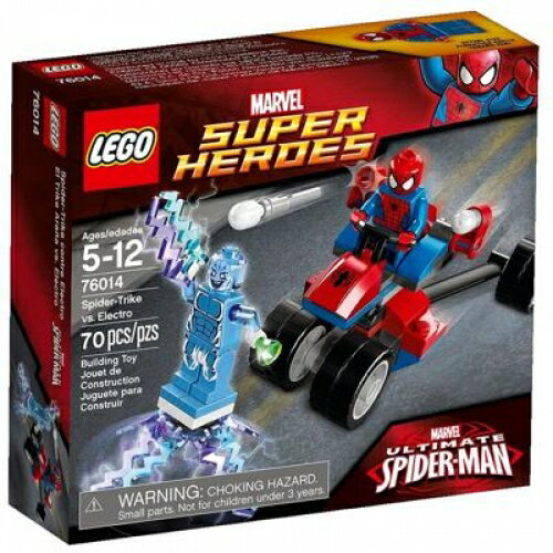 【新品】【レゴ】【スーパー・ヒーローズ】スパイダートライク vs. エレクトロ 76014【LEGO】【MARVEL】のサムネイル