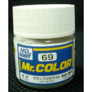 塗料 C69 グランプリホワイト【新品】 GSIクレオス Mr.カラー 【メール便不可】のサムネイル