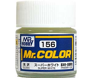 塗料 C156 スーパーホワイト【新品】 GSIクレオス Mr.カラー 【メール便不可】