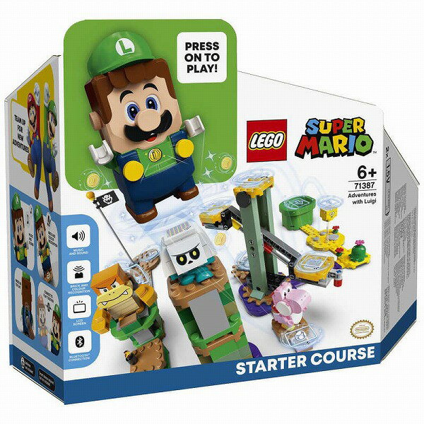 レゴ スーパーマリオ ルイージ と ぼうけんのはじまり &#12316; スターターセット 71387【新品】 LEGO Super Mario 知育玩具 【宅配便のみ】のサムネイル