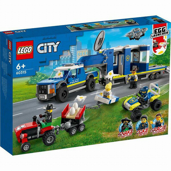 レゴ シティ ポリストラック指令本部 脱走編 60315【新品】 LEGO　知育玩具 【宅配便のみ】のサムネイル