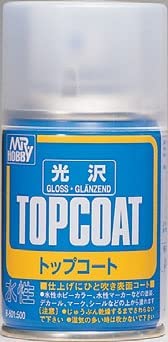 塗料 B501 Mr.トップコート光沢 -水性トップコート 光沢-【新品】 スプレー GSIクレオス 【宅配便のみ】のサムネイル