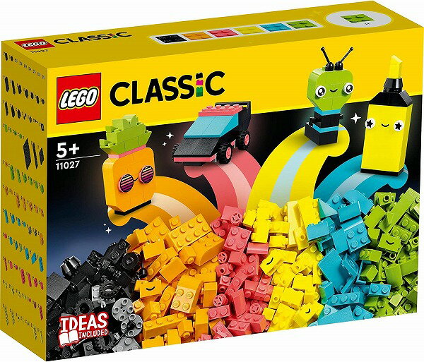 レゴ クラシック アイデアパーツ ネオンカラー 11027【新品】 LEGO CLASSIC 知育玩具 【宅配便のみ】のサムネイル