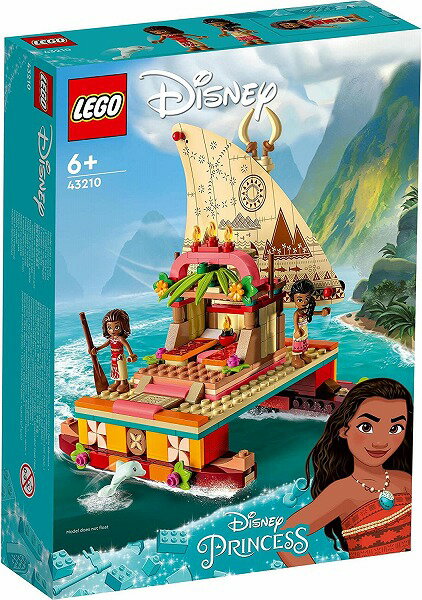 レゴ ディズニープリンセス レゴ ディズニープリンセス モアナと 冒険のボート 43210【新品】 LEGO Disney 姫　知育玩具 【宅配便のみ】