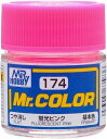 塗料 C174 蛍光ピンク GSIクレオス Mr.カラー 