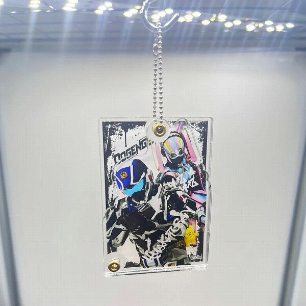 【メール便発送可】アクリルレイヤーキーホルダー ヒャクトーバン・ユズユズ【新品】 ドゲンジャーズ D..