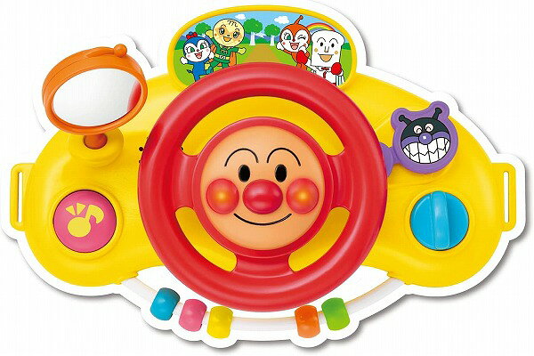 アンパンマン おしゃべりたくさん! おでかけメロディハンドル【新品】 知育玩具 おもちゃ 【宅配便のみ】