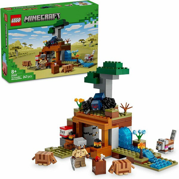 レゴ マインクラフト アルマジロのサバンナ探検 21269【新品】 LEGO Minecraft 知育玩具 【宅配便のみ】