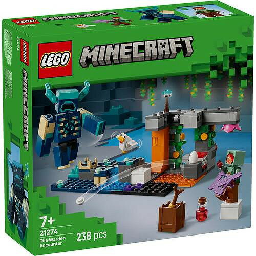 Rakuten - レゴ マインクラフト ウォーデン出現 21274【新品】 LEGO Minecraft 知育玩具 【宅配便のみ】