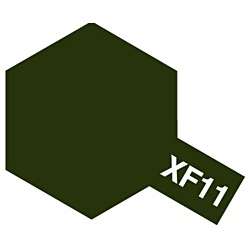 タミヤカラーエナメル XF-11 暗緑色(J.N.グリーン)【新品】 塗料 エナメル塗料 TAMIYA 【メール便不可】