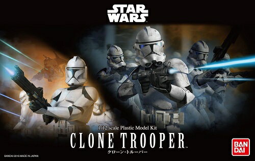 STAR WARS 1/12 クローン・トルーパー【新品】 スター・ウォーズ プラモデル 【宅配便のみ】のサムネイル
