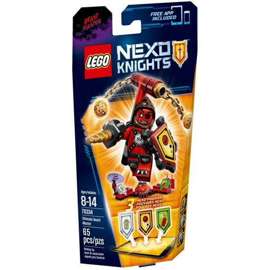 レゴ ネックスナイツシールドセット ビーストマスター 70334【新品】 LEGO NEXO KNIGHTS 知育玩具 【宅配便のみ】