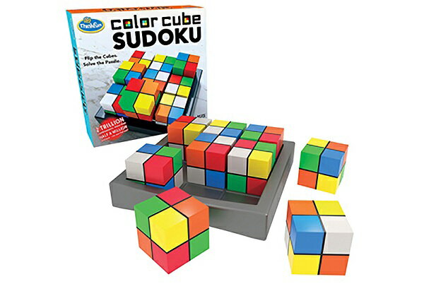 Rakuten - カラー・キューブ・スウドク（COLOR CUBE SUDOKU） ThinkFun社製品【新品】 知育玩具 おもちゃ 【宅配便のみ】
