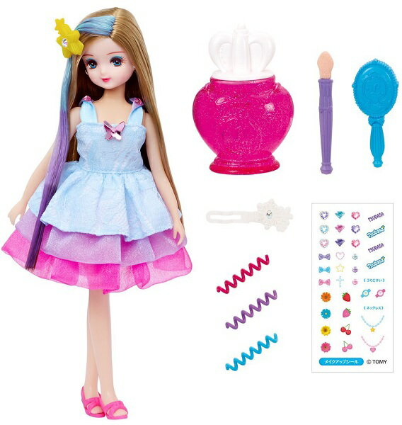 リカちゃん キラメイク つばさちゃん【新品】 (リカちゃん人形 着せ替え人形 女の子向け タカラトミー) 【宅配便のみ】のサムネイル