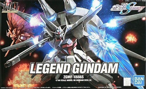 HG 1/144 (035)ZGMF-X666S レジェンドガンダム【新品】 ガンプラ 機動戦士ガンダムSEED DESTINY プラモデル 【宅配便のみ】のサムネイル