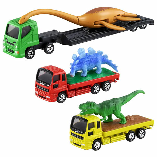 トミカ はこんであそぼう! 恐竜運搬車セット【新品】 ミニカー TOMICA 【宅配便のみ】のサムネイル