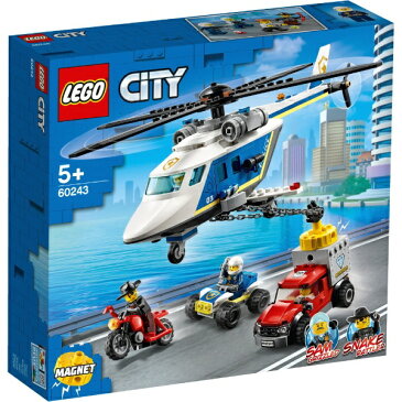 レゴ シティ ポリス　ヘリコプターの追跡 60243【新品】 LEGO　知育玩具 【宅配便のみ】