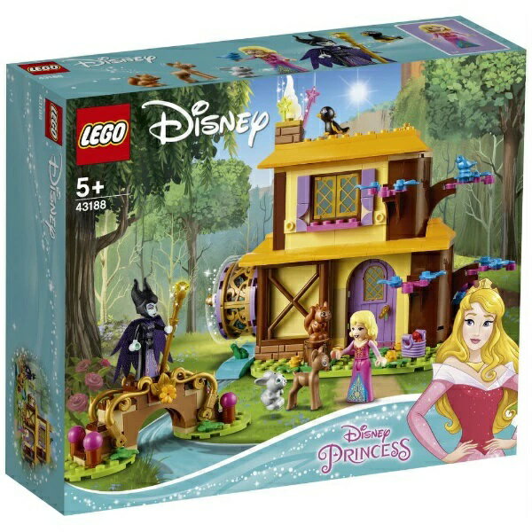 レゴ ディズニープリンセス プリンセス オーロラ姫の森のコテージ 43188【新品】 LEGO Disney 姫 知育玩具 【宅配便のみ】