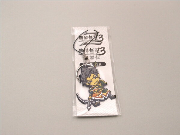 【メール便発送可】【PS3】【wii】【謝恩セール】戦国無双3 ラバーマスコットキーホルダー(加藤清正)【新品】