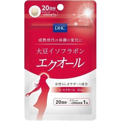 【お買い物マラソン】【メール便1便で合計4個までOK】DHC 大豆イソフラボン エクオール 20日分【特価!!DHC28 】のサムネイル