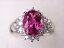 1.37ct PT プラチナルベライトリング(ピンクトルマリン)