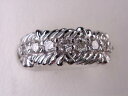 0.43ct PT ファンシーデザインダイヤリング 0.43ct(4)