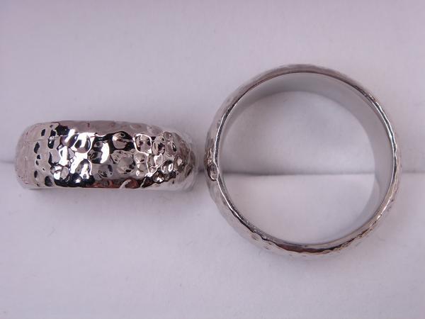 PT オーダーメイド★オリジナル★プラチナ結婚指輪★鎚打ち仕上げ★マリッジ★PT900